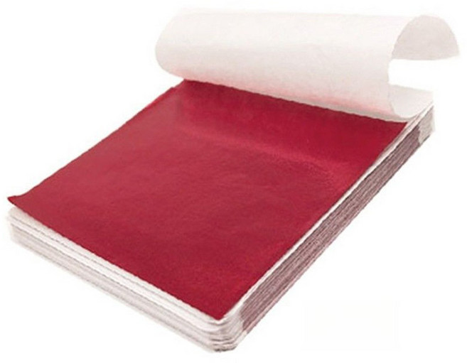 공예용 금박지, 빨간색, 1개