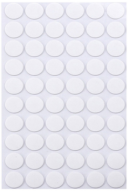 코네임 고강력 원형 양면 테이프 4W138 20mm 60p, 투명, 1개