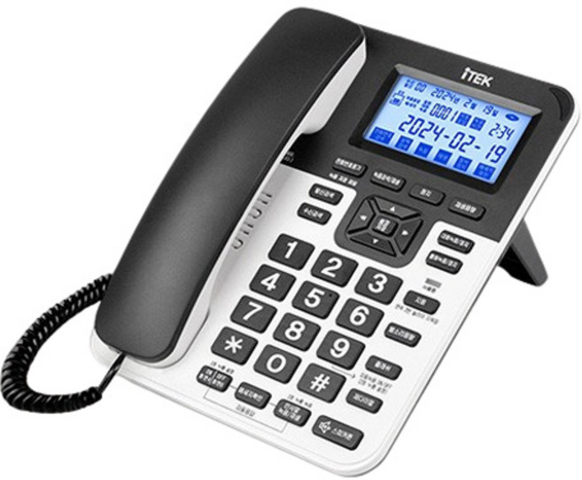 iTEK 디지털 발신자 녹음 전화기, IK-1000