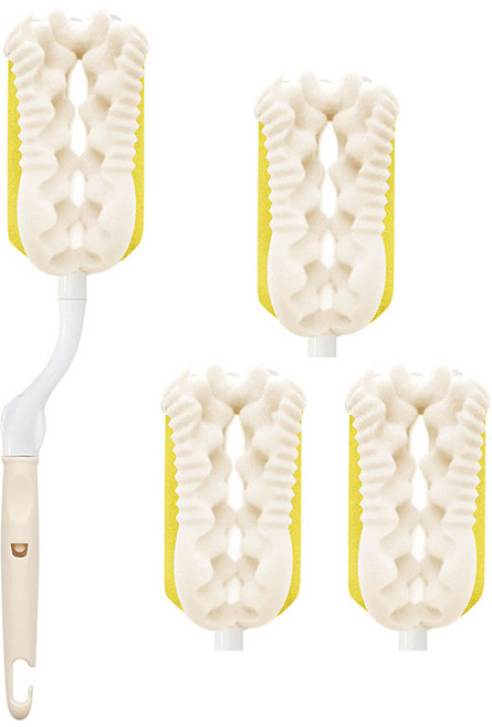 리에또 젖병솔 + 리필형 3p 세트, 1세트, 오트밀