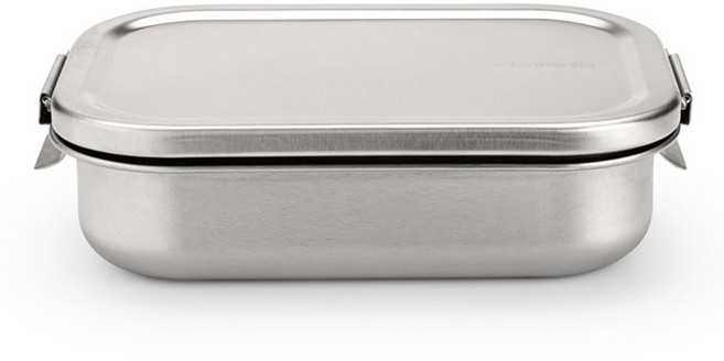 브라반티아 메이크 테이크 스텐 런치박스 미듐, 매트스틸, 1개