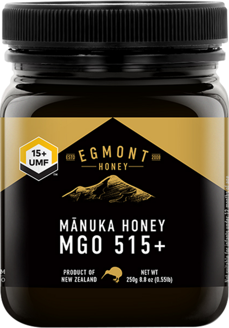 egmonthoney UMF 15+ MGO 515+ 麥盧卡蜂蜜, 1個, 250g