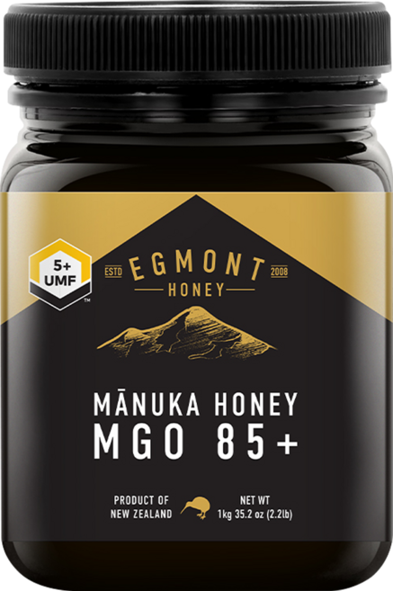 egmonthoney UMF 5+ MGO 85+ 麥盧卡蜂蜜, 1個, 1kg