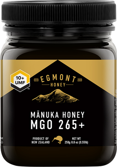 egmonthoney UMF 10+ MGO 265+ 麥盧卡蜂蜜, 1個, 250g