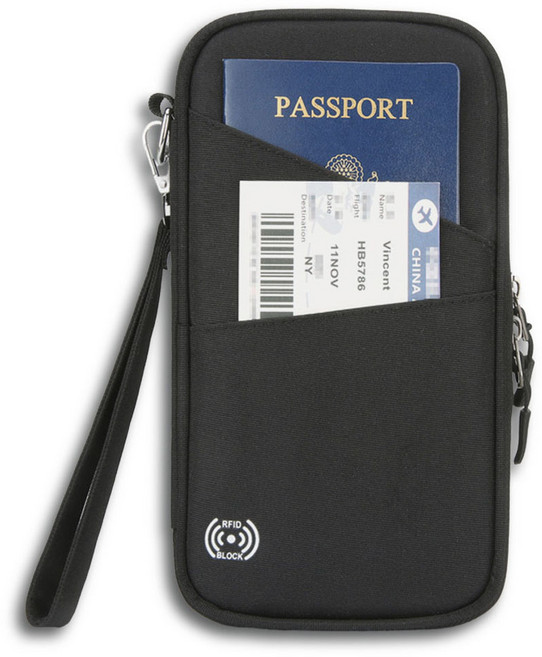 Beliean RFID 防盜刷票券護照夾