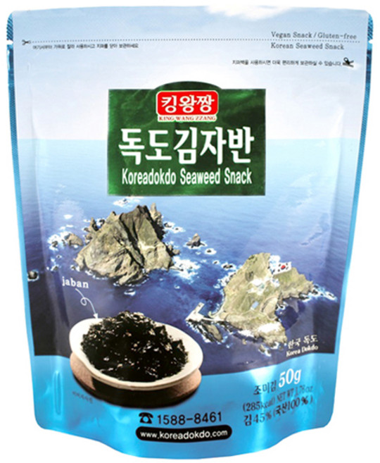 독도김 김자반, 50g, 1개