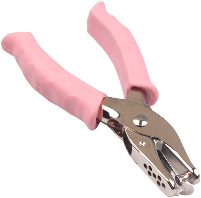 코히모 수동 종이 문서 펀칭 타공기 6mm 4W140, 1공, 1개