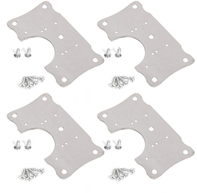 지오비즈 경첩보강판 나사 풀세트, 4세트