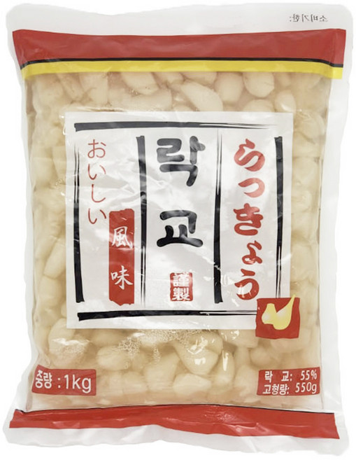토호식품 락교 파우치, 1kg, 1개