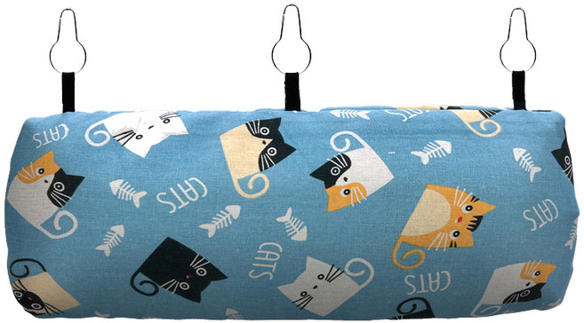 요런개 패턴 포인트 원통 소동물 터널 M, 킷 캣, 1개