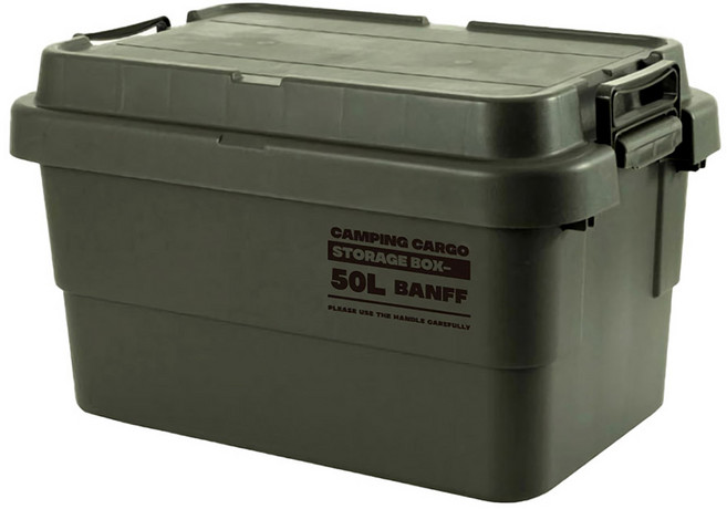 밴프 카고박스 50L, 카키, 1단, 1개