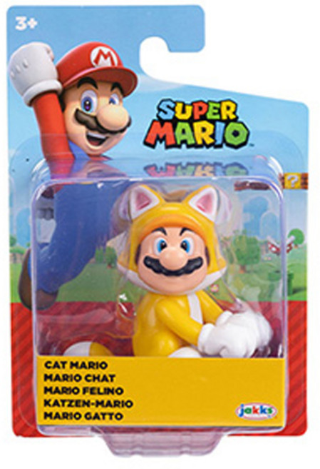 잭스퍼시픽 슈퍼마리오 닌텐도 마리오 고양이마리오 피규어 6.35cm 91424, 1개