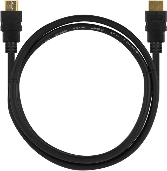 넥스트유 HDMI 2.0 UHD 4K 케이블 60Hz 블랙 NEXT-010UHD4K, 1개, 1m