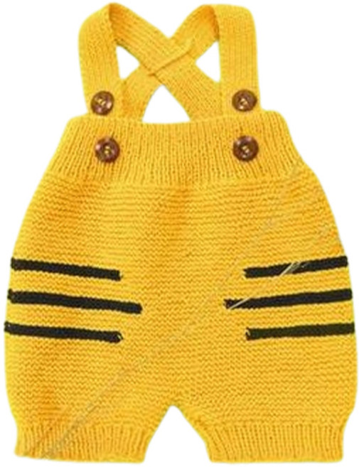 Mellow 임신 출산 기념 선물 및 답례품 니팅가이드, 신생아 호랑이 롬퍼, 1개