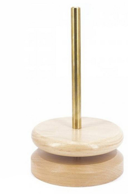 미소털실 구리 얀홀더 회전 뜨개실, 혼합색상, 1개