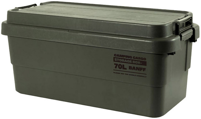 밴프 카고박스 70L CE574, 카키, 1개