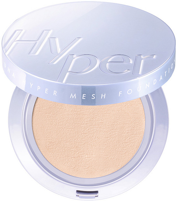 LunA Hyper Mesh氣墊粉餅 13g, 1個, 0.7 Ivory