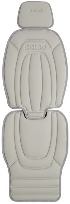 폴레드 3Dx 카시트 프로텍터 플러스, 라이트그레이, 1세트