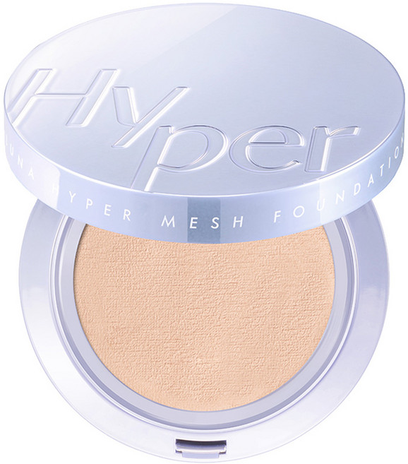 LunA Hyper Mesh氣墊粉餅 13g, 1個, 1.5 Petal