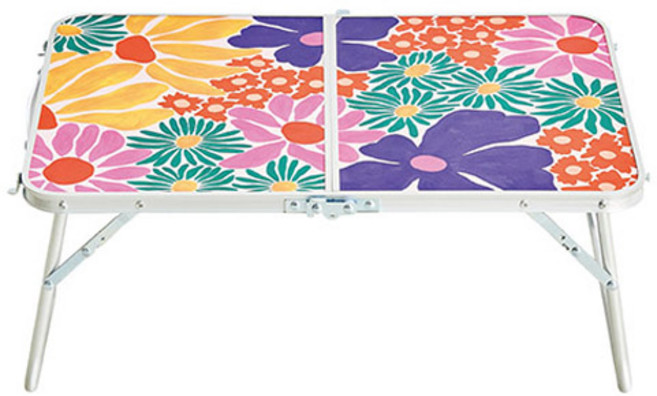 마이리틀타이거 피크닉 폴딩 테이블 Floral Bonanza, 혼합색상