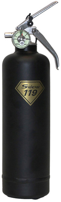 에스뷰119 차량용 소화기, 1.9kg, 블랙, 1개