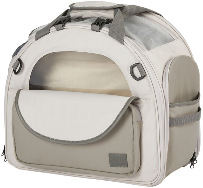 어답트미 반려동물 쉽고 이동 백팩 + 이너쿠션 + 벨트 세트, 그레이, 1세트