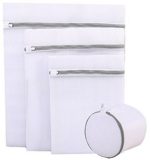 하이퍼 안심 메쉬 세탁망 대 50 x 60 cm + 중형 40 x 50 cm + 소형 30 x 40 cm + 언더웨어 15 x 16 cm 세트, 1세트