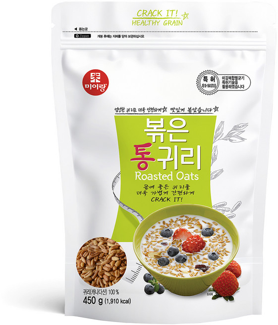 두보식품 볶은 통귀리, 1개, 450g