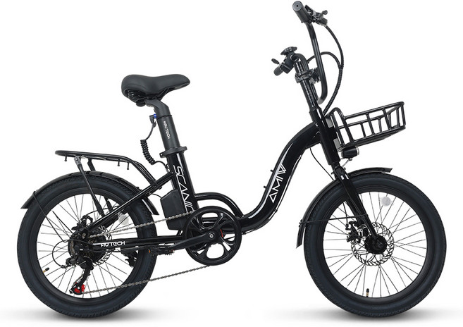 에이유테크 파스 미니벨로 전기자전거 스카닉 에이엠아이 더블유 36V 7.5Ah 고객직접설치, 없음, 블랙