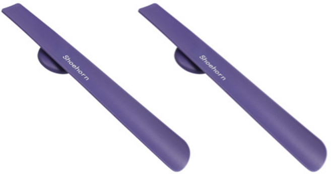 원이네 마그네틱 자석형 구두주걱, 퍼플, 2개