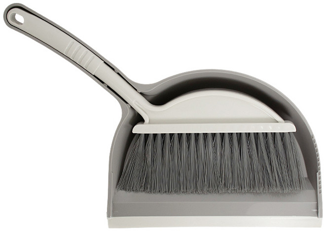 크린메이트 미니 빗자루 + 쓰레받기 세트, 1세트, 랜덤 발송