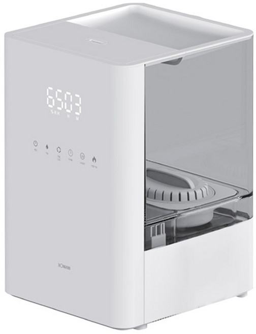 BOMANN 超音波溫熱複合式大容量加濕器 6L, HF6330W, 白色