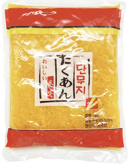 토호식품 단무지 알밥용, 1kg, 1개