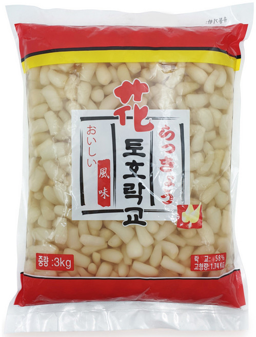 토호식품 락교 파우치, 3kg, 1개
