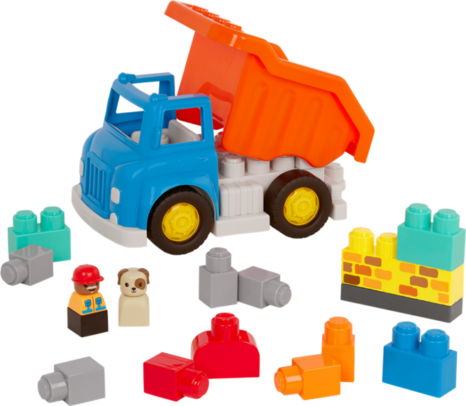 BATTAT 樂波島 搬磚頭翻斗車, 1組