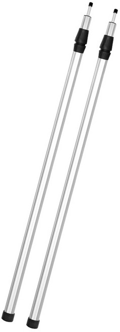 벅703 높이조절 알루미늄 타프 폴대 2단, 2개