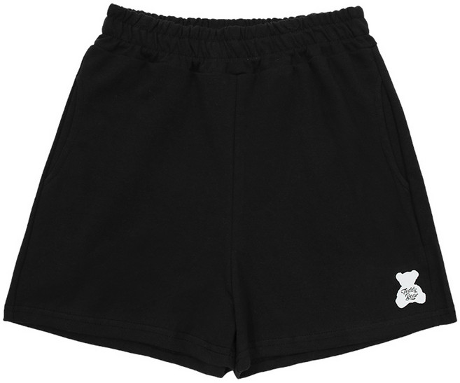 테디베어 여성용 롤업 포인트 숏팬츠 TBONSPD20042