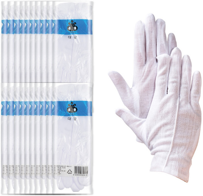 orUn 大光 TC 儀式手套, 1套, 白色