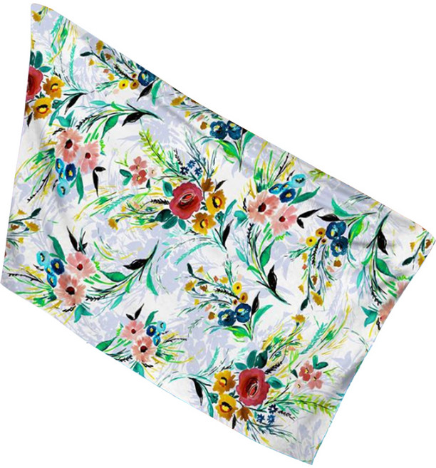 알로데 네이처 플라워 비치타월 90 x 180 cm, 08 화사플라워, 1개