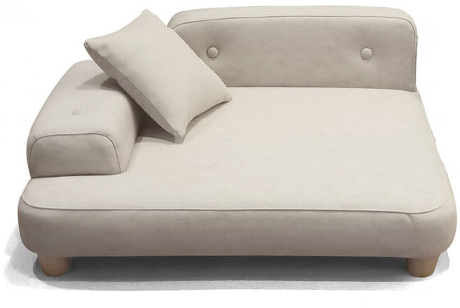 반러동물 퍼니데코 프리미엄 소파, 오트밀, 1개