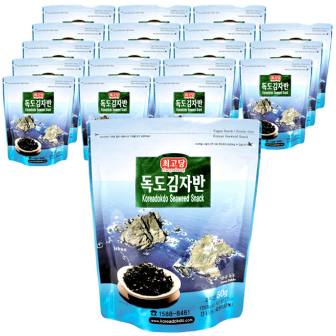 독도 김자반, 50g, 20개