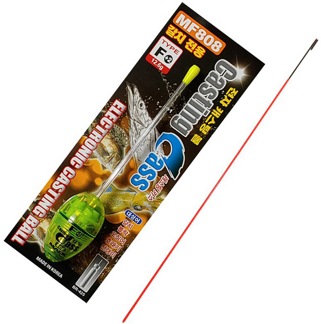 씨케이 메바루 캐스팅 볼 F2 + 쏙쏙이 세트 MF808, 그린 점등, 1세트