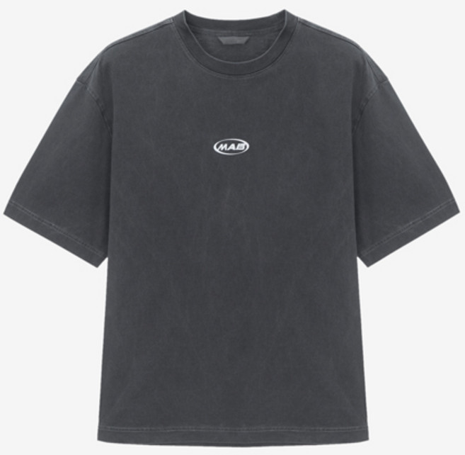 마인드브릿지 남녀공용 MAB 피그먼트 오버핏 통기성 티셔츠 MYTS3152