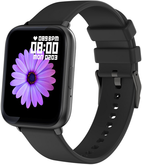 젤센 아몰레드 스마트워치 에어워치 5, 블랙, 36mm, GPS + 블루투스