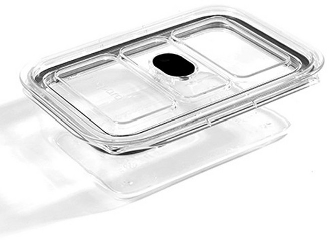 prepara 브루클린 트라이탄 밀폐용기 3호 1L 블랙, 1개