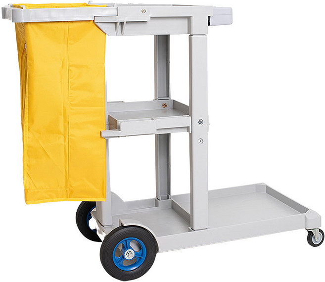 크린메이트 청소카트 걸이구설치형, 1개, 그레이