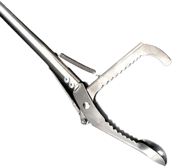 싸파 스텐 해루질 집게 100cm, Silver, 1개