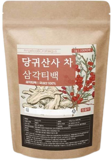 당귀산사 차, 1g, 100개입, 1개