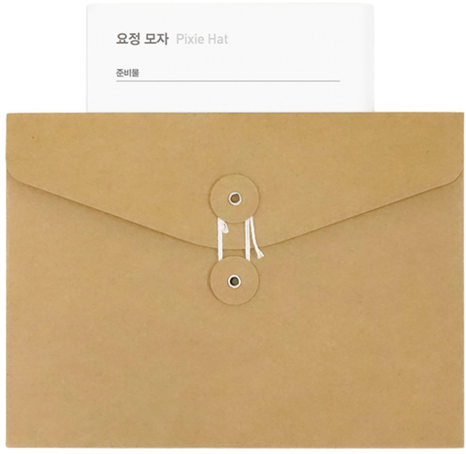 임신 출산 기념 선물 및 답례품 니팅가이드, 아기 요정 모자, 1개