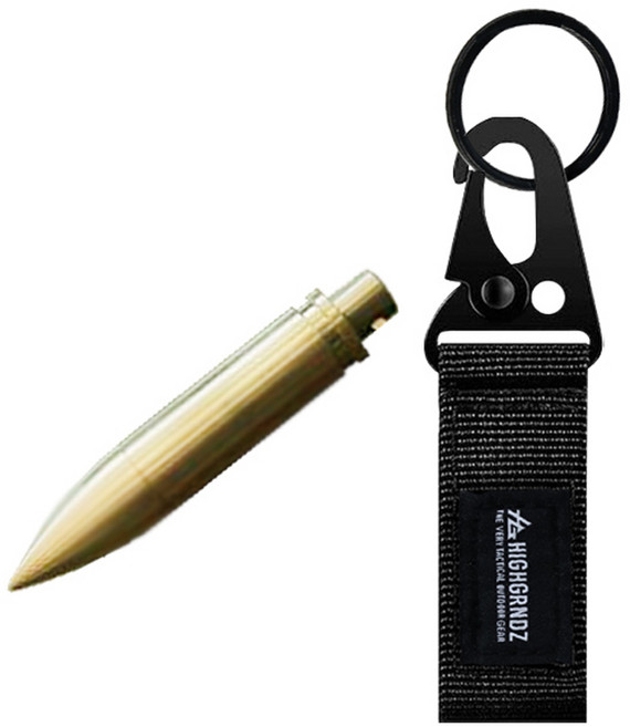 KEEP 총알 모기향 홀더 + O형 벨크로 비너 세트, 블랙, 1단, 1세트